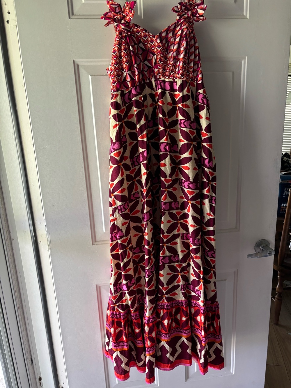 NWT AVARA Printed Maxi Dress in XL